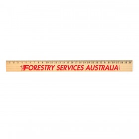 Perth 30cm Wooden Rulers
